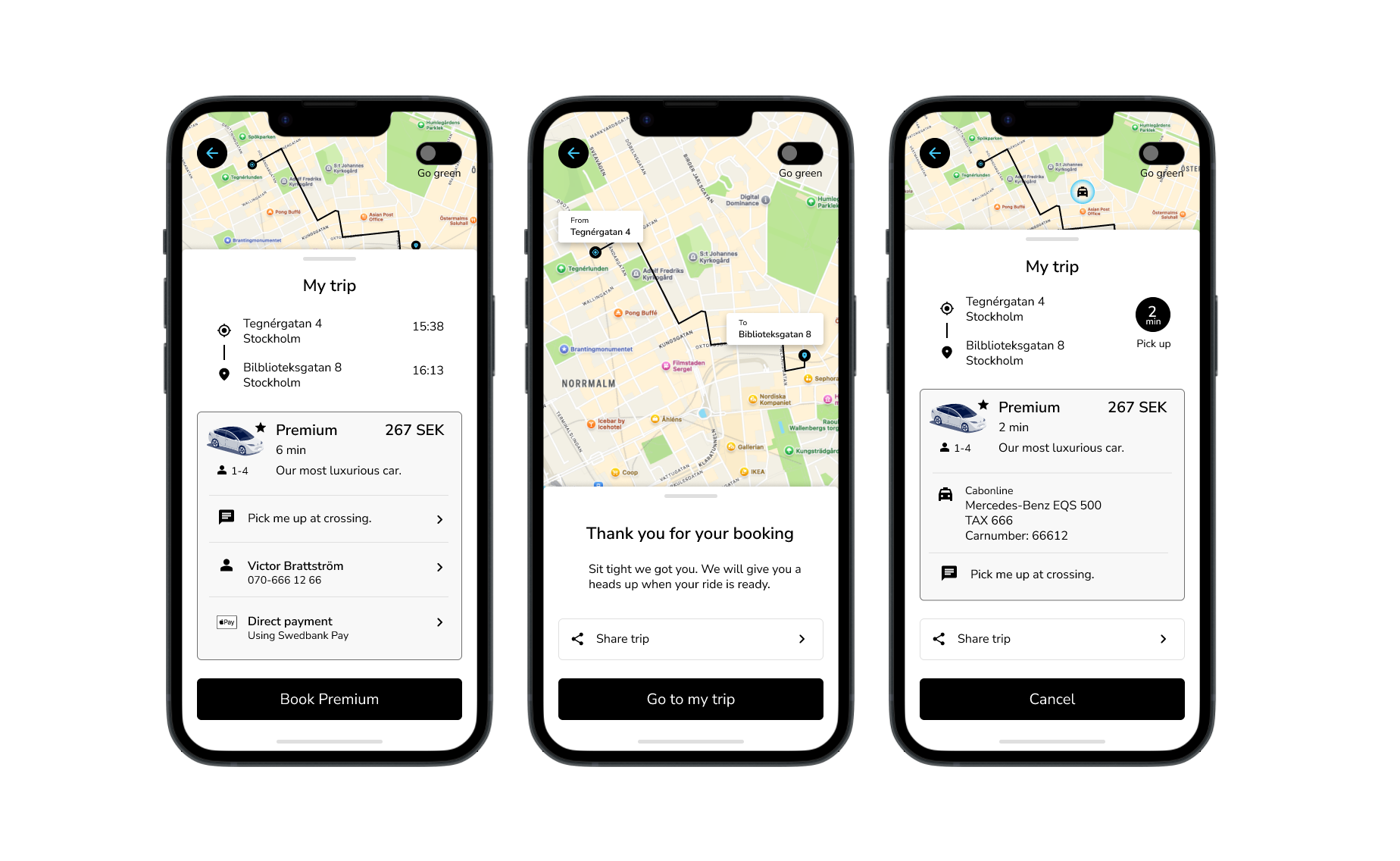 Cabonline Booking