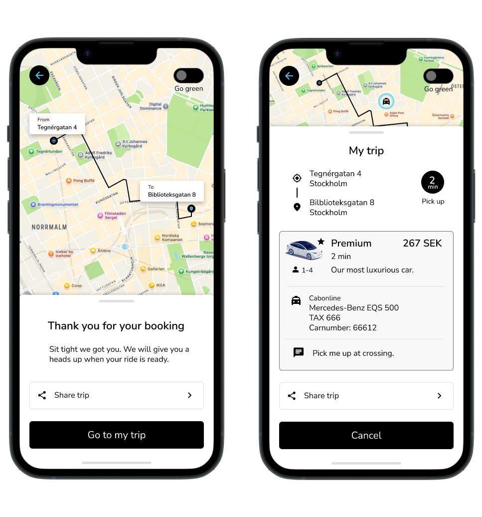 Cabonline Booking